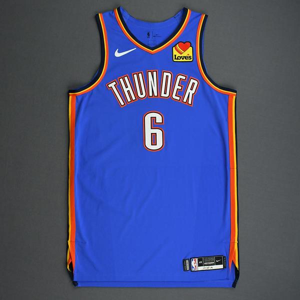 Image of Hamidou Diallo - Oklahoma City Thunder - Game-Worn Icon Edition Jersey - 2019-20 Season