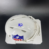 NFL - Titans Hassan Haskins Signed NFL Shield Mini Helmet