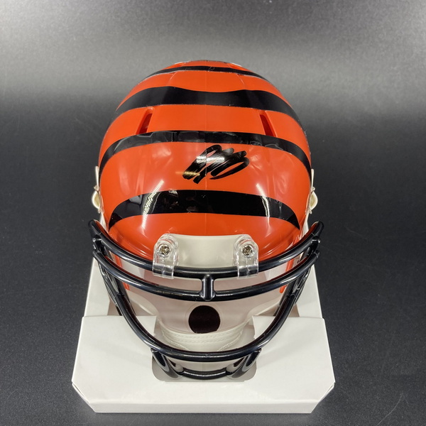 NFL - Bengals Jermaine Burton Signed Mini Helmet