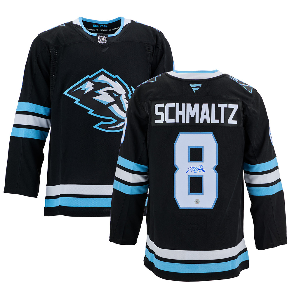 Nick Schmaltz Autographed Utah Mammoth Fanatics Premium Jersey