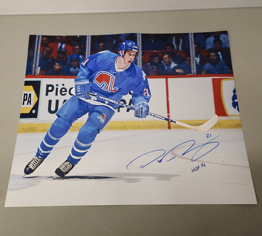Peter Forsberg Autographd Quebec Nordiques 16x20 Photo