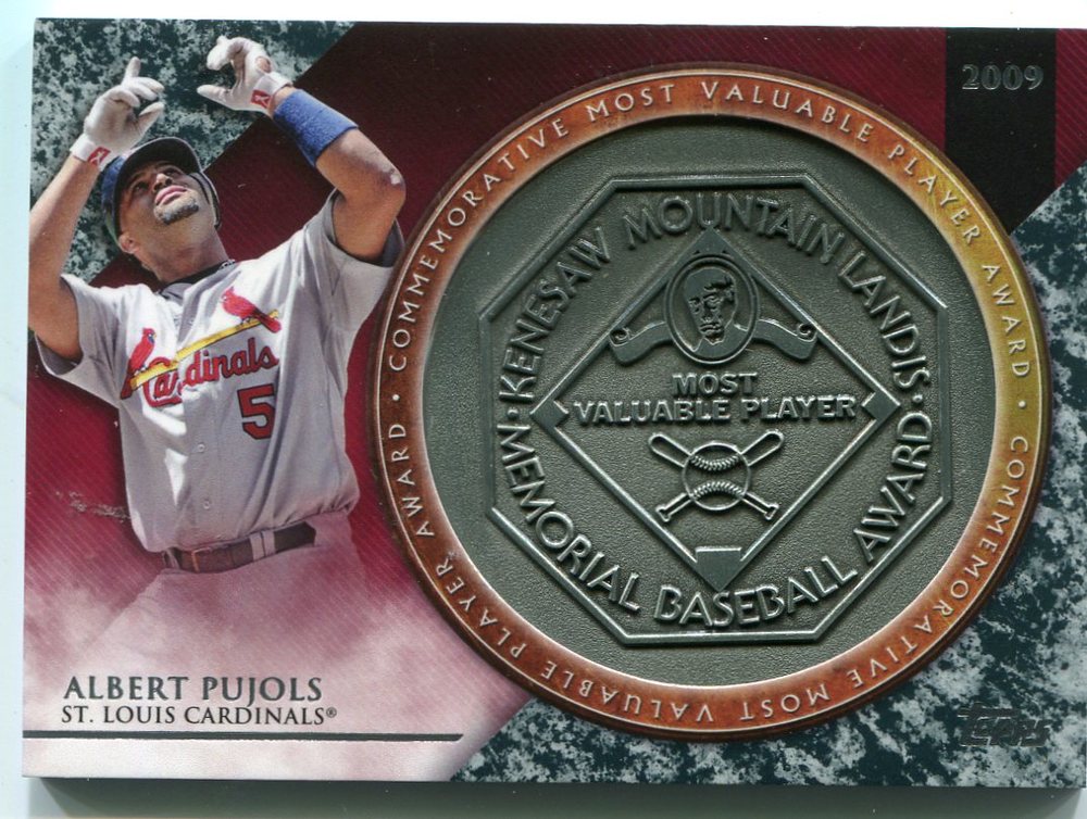 2017 Topps Update MVP Award Relics #MVPRAP Albert Pujols