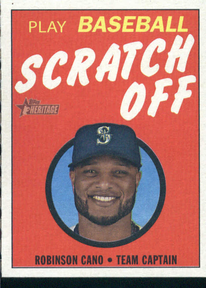 2019 Topps Heritage '70 Topps Scratch Offs #13 Robinson Cano