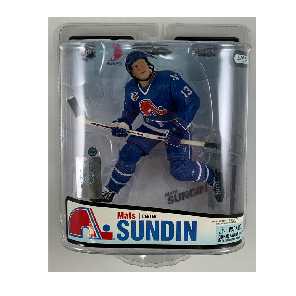 MATS SUNDIN Quebec Nordiques NHL Series 18 McFarlane NHL Auctions