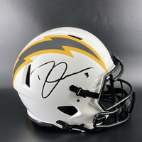 NFL - Chargers Derwin James Signed Authentic Lunar Eclipse Speed Helmet