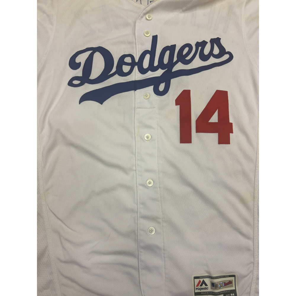 Kike Hernandez MLB Authenticated Game-Used 2018 60th Anniversary