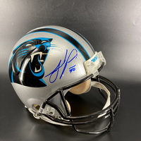 Panthers - Julius Peppers Signed Authentic Helmet