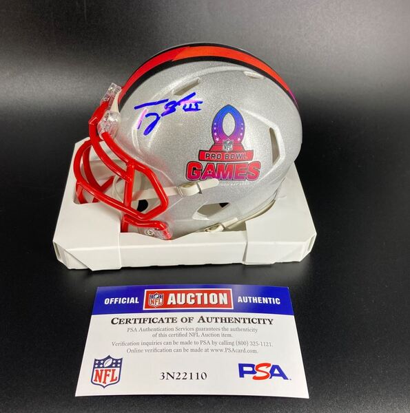 NFL - Chiefs Trey Smith Signed Pro Bowl Games Mini Helmet