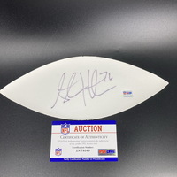 NFL - Vikings Steve Hutchinson Signed White Panel