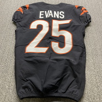 STS - Bengals Chris Evans Game Worn Jersey (11/12/23) Size 40