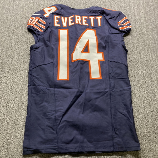 London Games - Bears Gerald Everett Game Used Jersey (10/13/24) Size 42