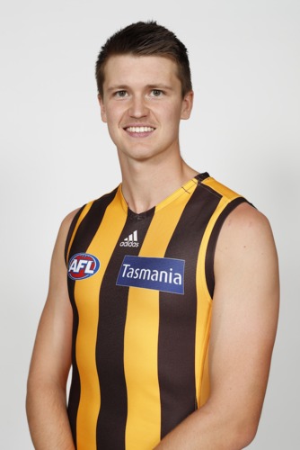 Photo of #2 Mitch Lewis Match-Worn & Signed Home Guernsey
