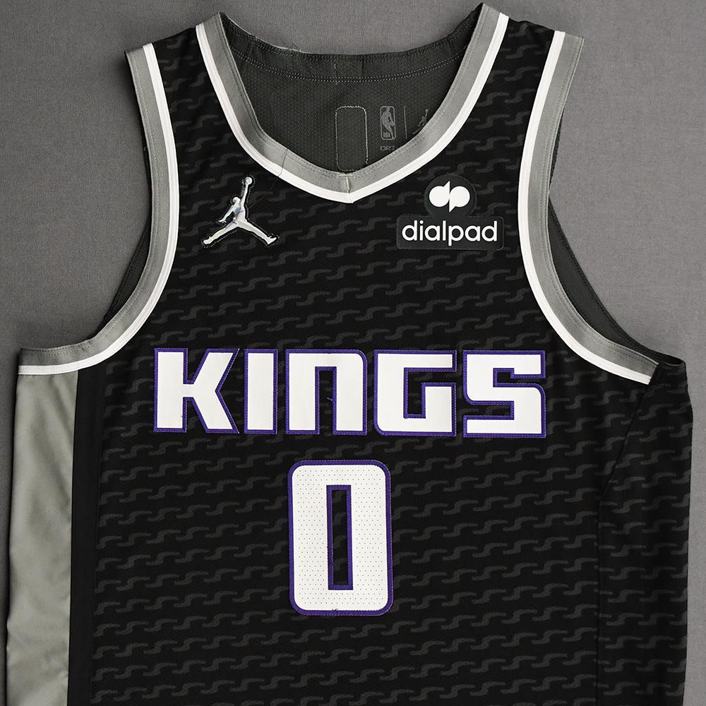 Tyrese Haliburton Sacramento Kings Kia NBA TipOff 2021 GameWorn