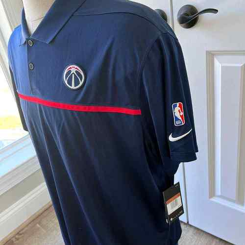 SPORTS OFFICIALS CARE NBA Authentics Nike Navy DriFit Washington