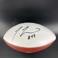 NFL - Texans Laremy Tunsil Signed Panel Ball with Pro Bowl Logo