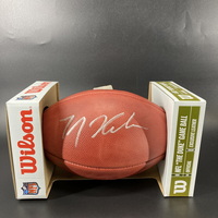 NFL - Vikings TJ Hockenson Signed Authentic Football