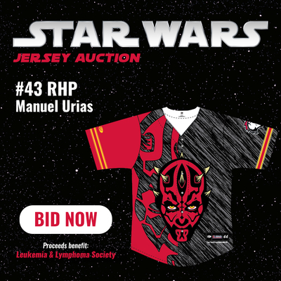 Manuel Urias #43 - Star Wars Jersey