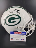 NFL - Packers Josh Jacobs Signed Alternate Replica Helmet