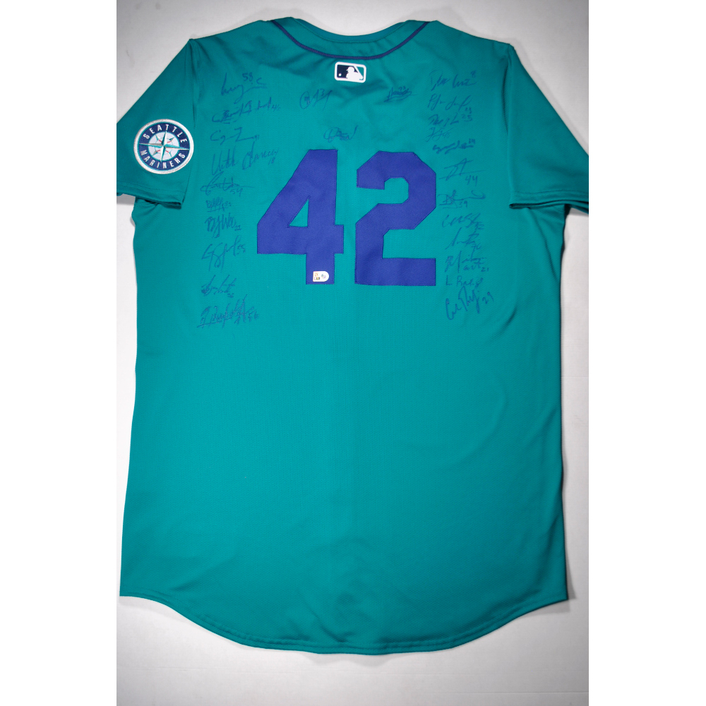 Hokkaido Jリーグ サッカーシャツ 40 SASAKI（希少レア物） 2025 Jackie Robinson Day Jersey - Seattle Mariners Team