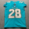 NFL - Dolphins Kader Kohou Game Worn Jersey Unknown Season Size 38