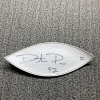 NFL - Chiefs Dontari Poe Signed White Panel