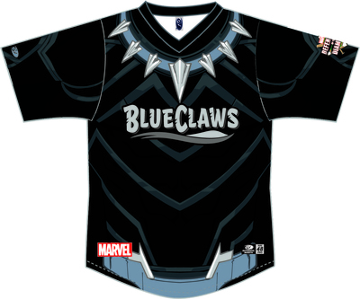 Orion Kerkering #8 (sz 46) Marvel Super Hero Night Jersey