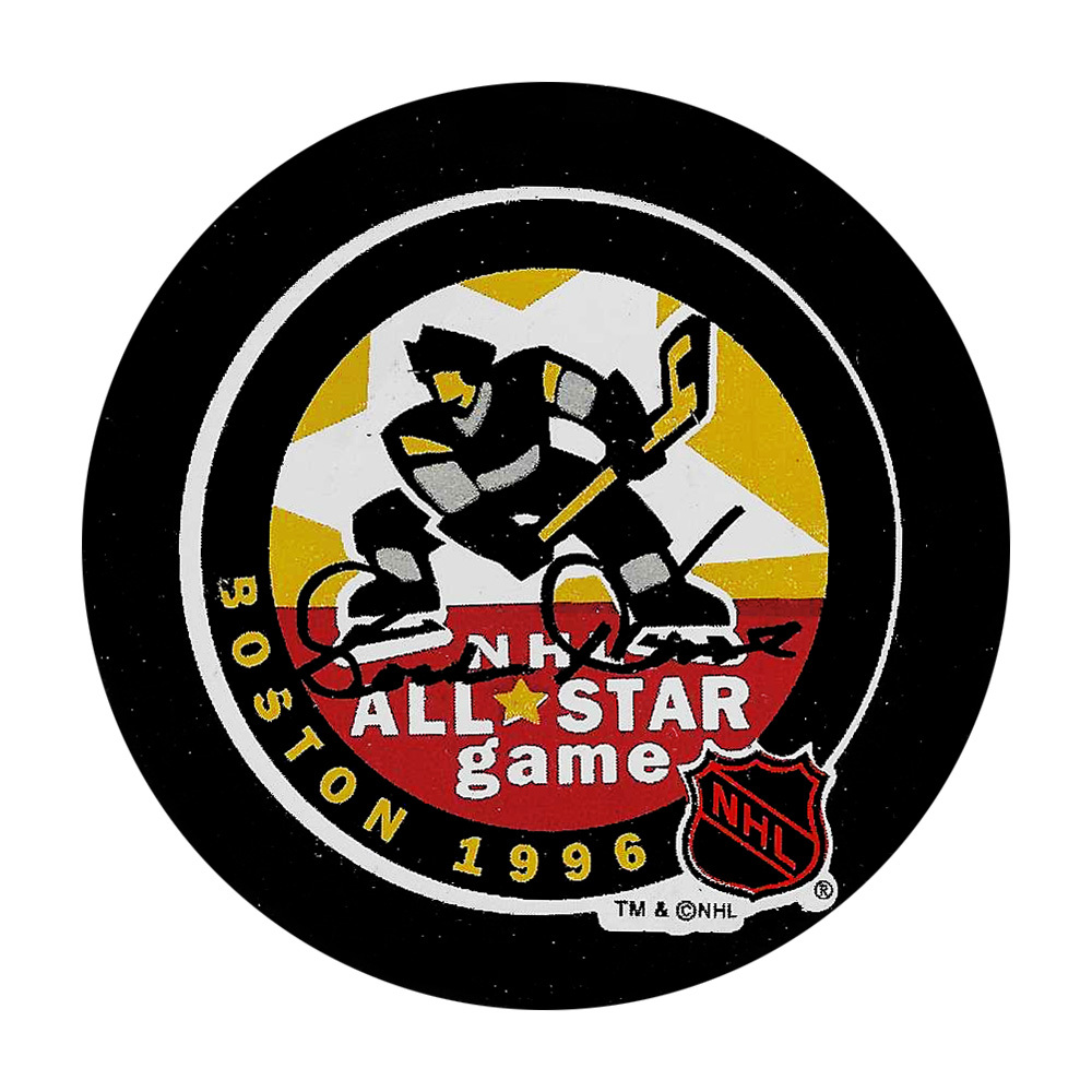 Gordie Howe Autographed 1996 NHL All-Star Game Puck