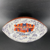 NFL - Saints Multi Sign Super Bowl 44 Panel Ball Signed By Over 30 Playe...