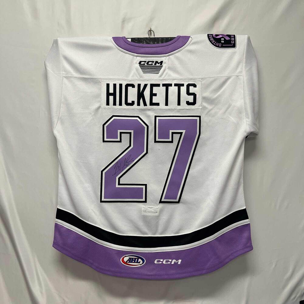 AHL Authentic - 2025-26 Ontario Reign Hockey Fights Cancer Jersey