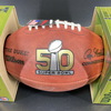 Legends - Panthers Cam Newton Signed Authentic Football with Super Bowl 50 Logo