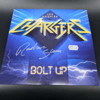NFL - Chargers Rashawn Slater Signed Custom Chargers Vinyl
