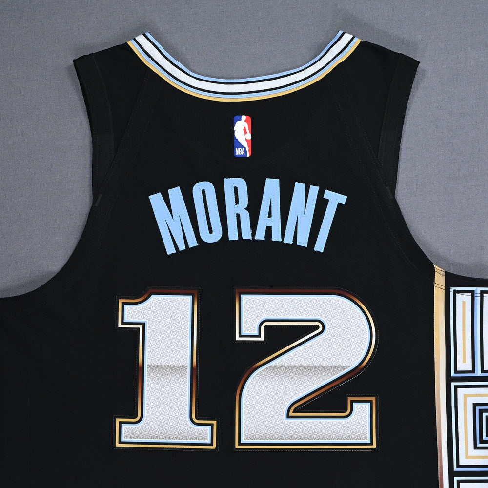Ja Morant Memphis Grizzlies GameWorn City Edition Jersey