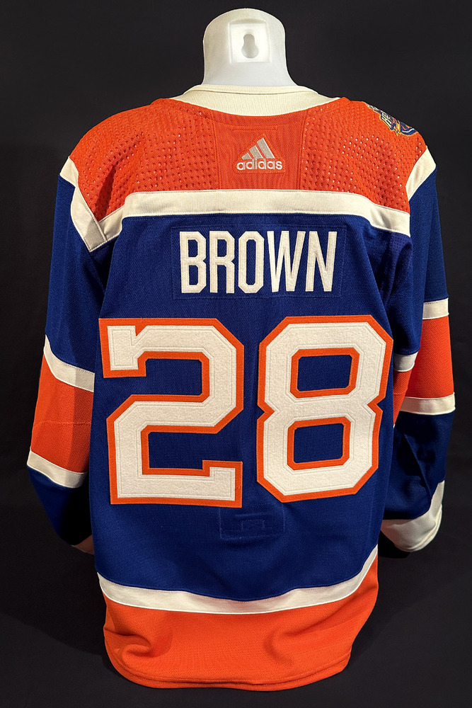 Connor Brown 28 2023 NHL Heritage Classic Edmonton Oilers Official