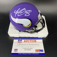 NFL - VIkings Kirk Cousins Signed Mini Helmet