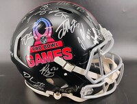 NFL - Multi Signed Authentic 2023 Pro Bowl Games Speed Helmet Signed by ...
