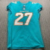 NFL - Dolphins Kalen Ballage Game Cut Jersey Size 42