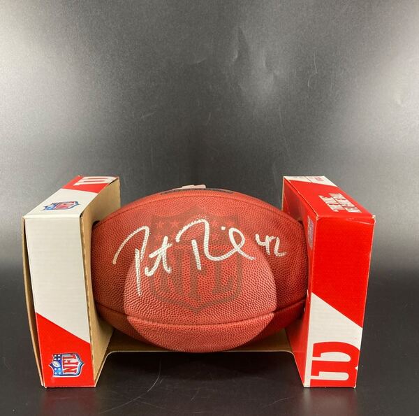 NFL - Ravens Patrick Ricard Signed Authentic Football with Pro Bowl Logo