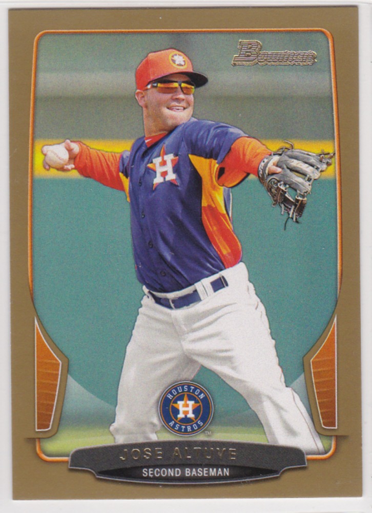 2013 Bowman Gold #108 Jose Altuve