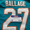 NFL - Dolphins Kalen Ballage Game Cut Jersey Size 42