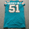 NFL - Dolphins Kamu Grugier-Hill Game Worn Jersey Unknown Season Size 40 With Shula Patch