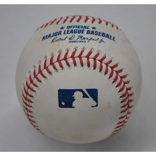 Game-Used Baseball - 9/13/2020 - Chicago Cubs vs. Milwaukee Brewers - Alec Mills No-Hitter