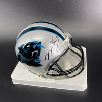 Panthers - Kelvin Benjamin Signed Mini Helmet