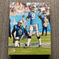 Panthers - Graham Gano Signed 11x 14 Canvas