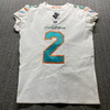 NFL - Dolphins Matt Haack Game Cut Jersey Size 40