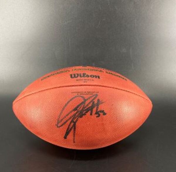Packers - Rashan Gary Signed Authentic STS Football With Packers Logo