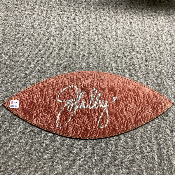 NFL - Broncos John Elway Signed Authentic Panel