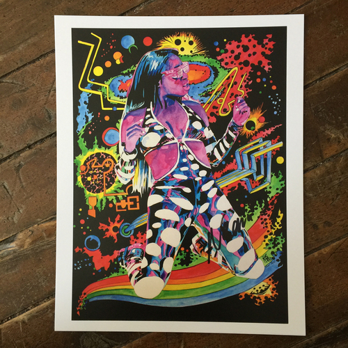 Naomi SIGNED 11 x 14 Rob Schamberger Print