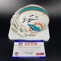 Dolphins - Stephone Anthony Signed Mini Helmet