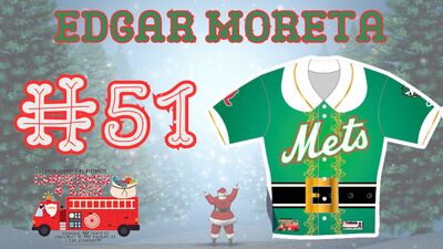 Christmas In July Jersey #51 Edgar Moreta