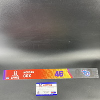 NFL - Titans Morgan Cox 2023 Pro Bowl Games Nameplate Special Edition 2 ...